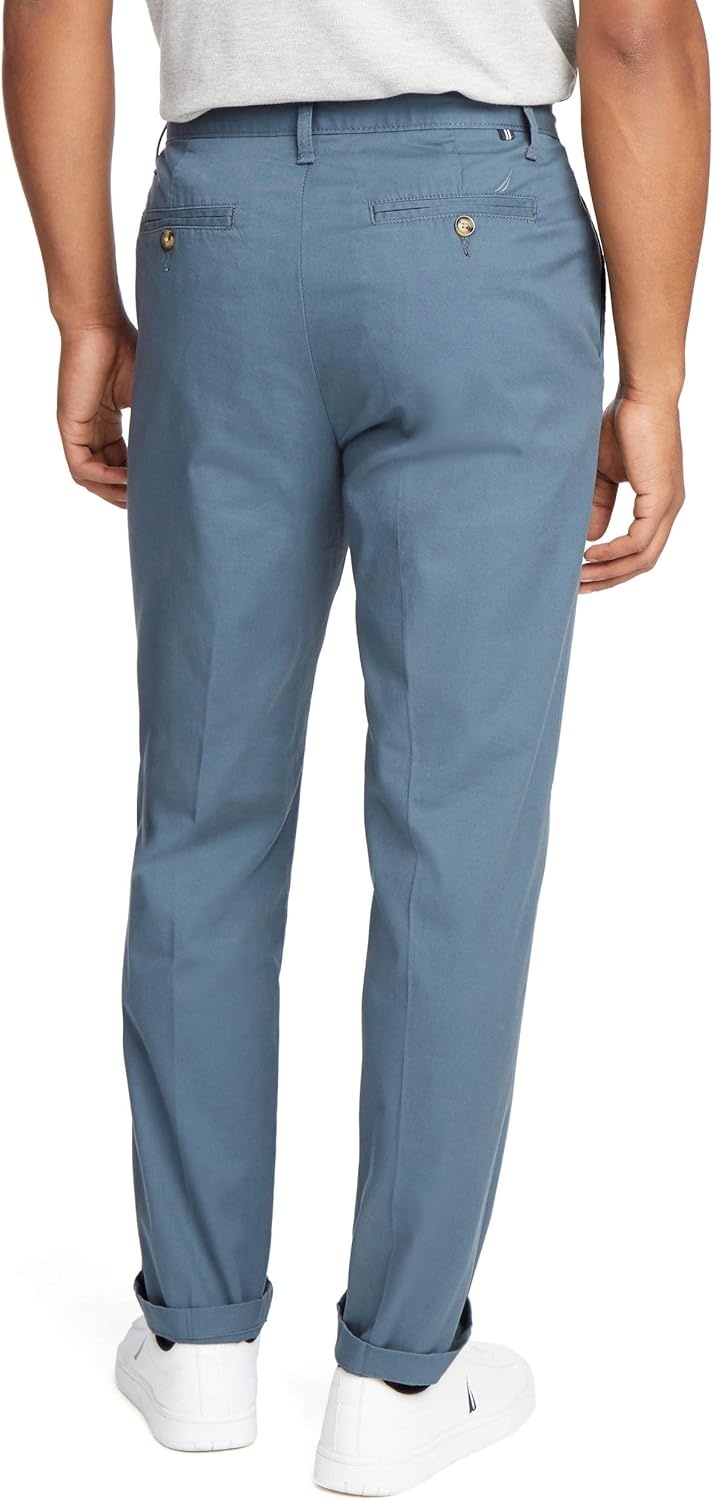 image:imageNautica Mens Stretch Chino PantsOrion Blue