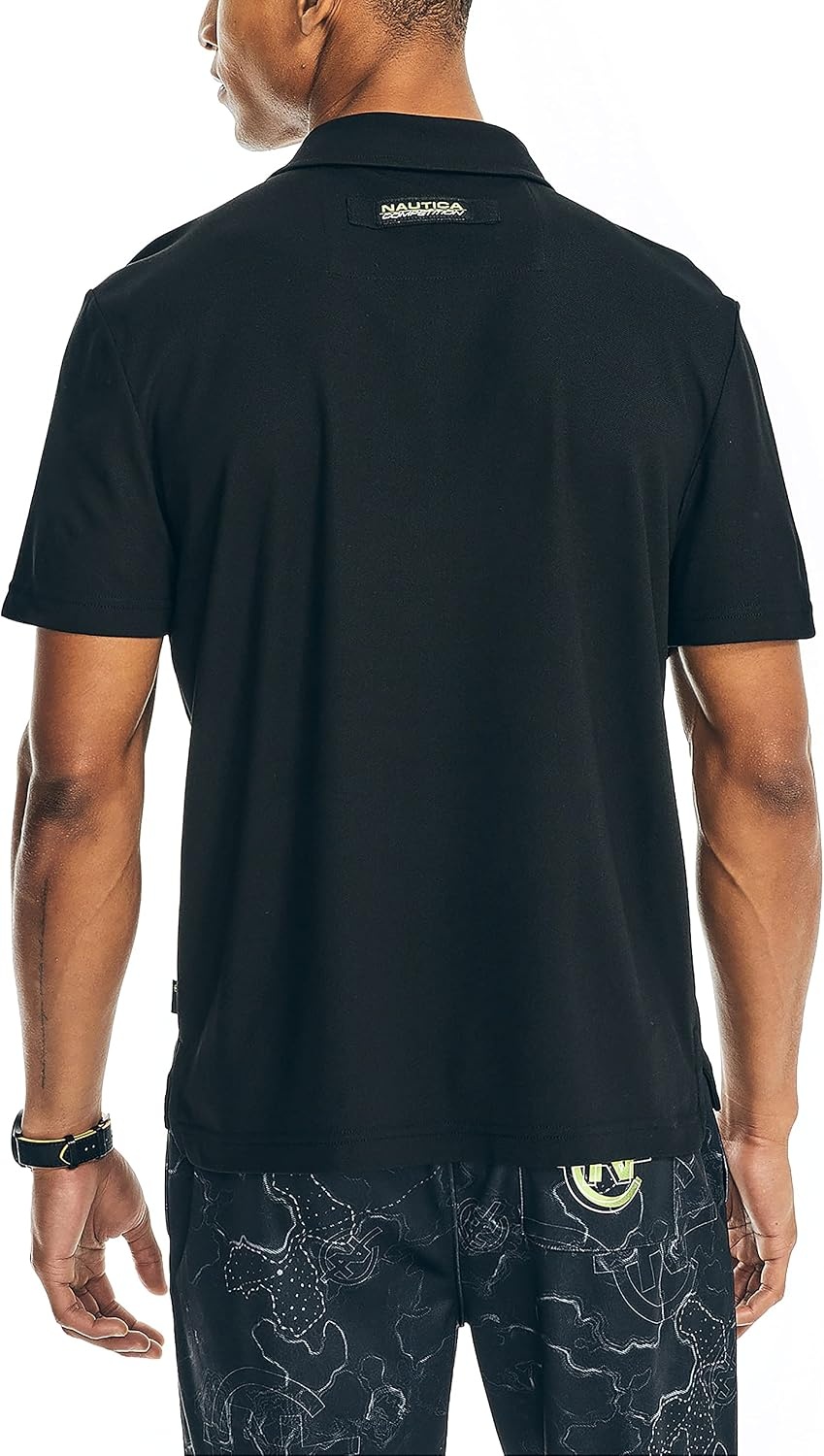 image:imageNautica Mens Sustainably Crafted Classic Fit PoloBlack