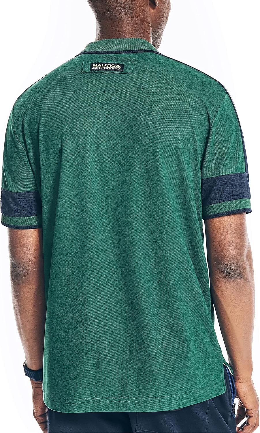 image:imageNautica Mens Sustainably Crafted Classic Fit PoloTidal Green