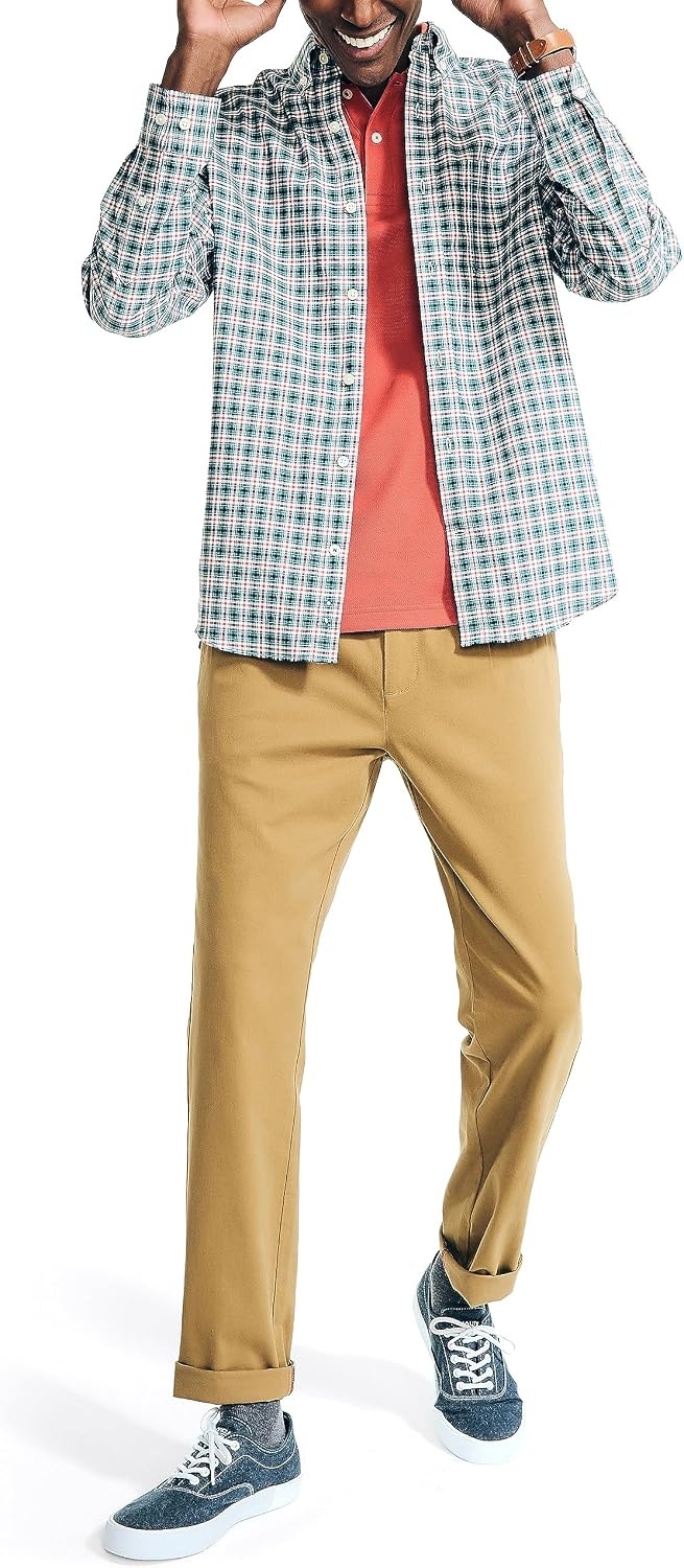 image:imageNautica Mens Sustainably Crafted Plaid ShirtBaypine
