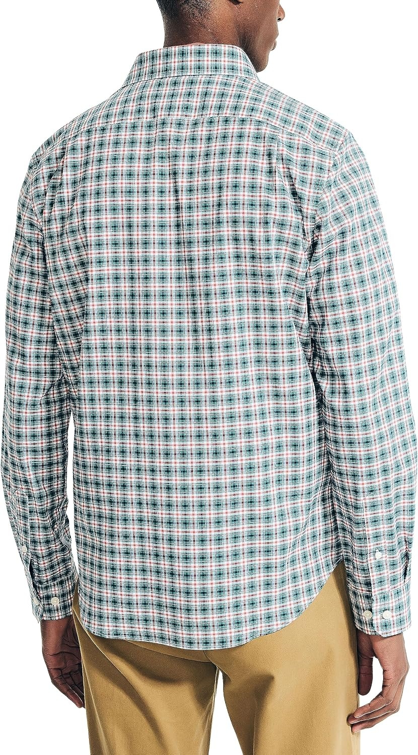 image:imageNautica Mens Sustainably Crafted Plaid ShirtBaypine