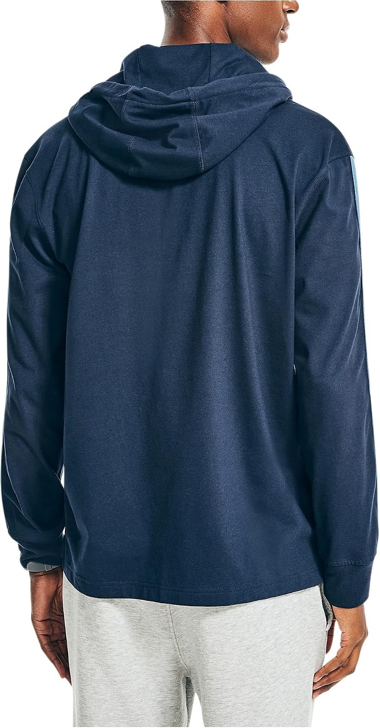 image:imageNautica Mens Sustainably Crafted Pullover HoodieNavy
