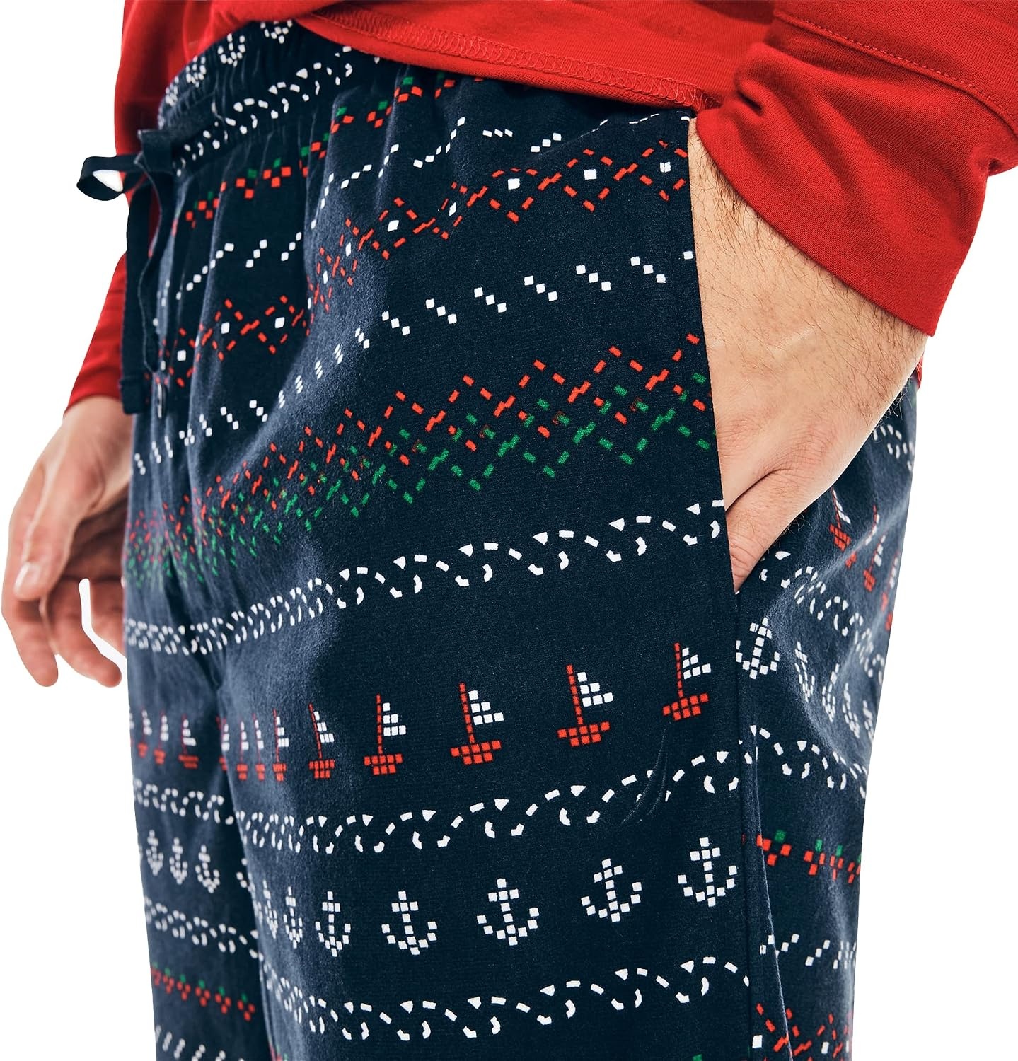 image:imageNautica Mens Sustainably Crafted Sleep PantNavy 20