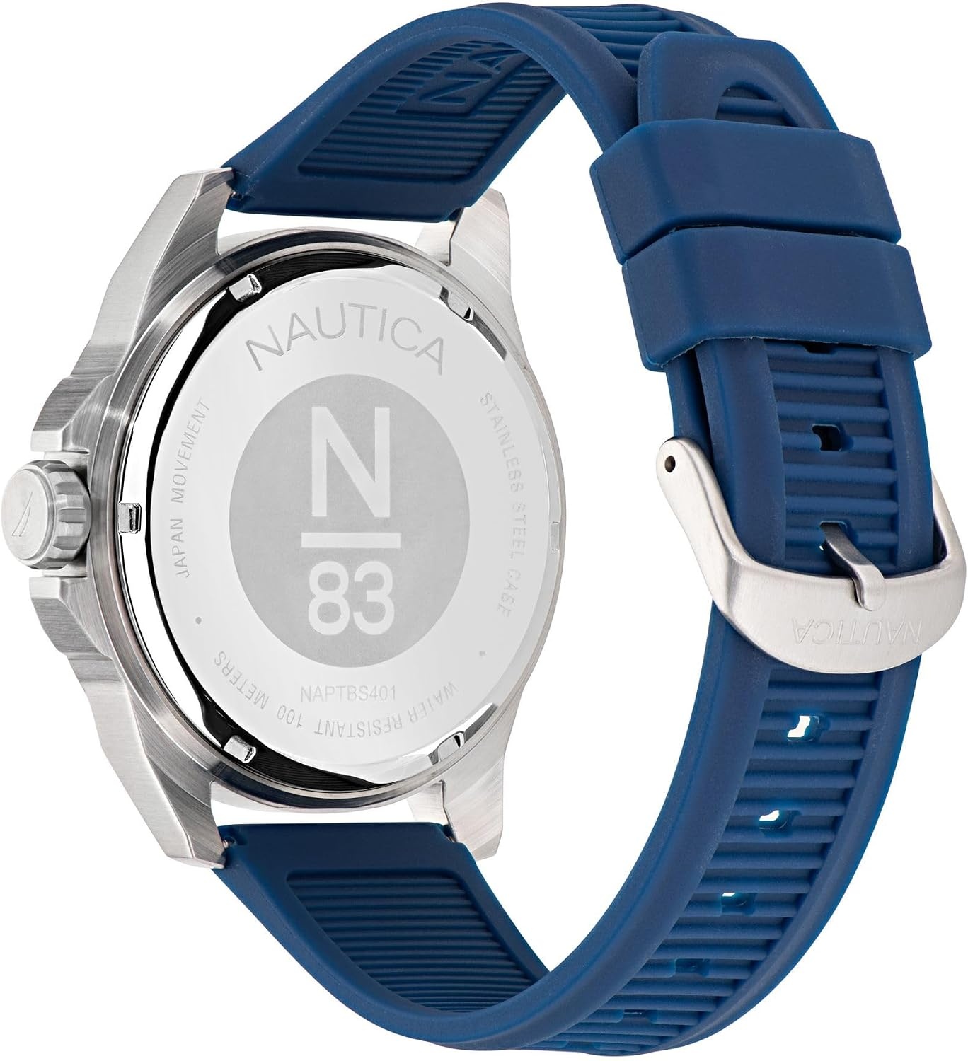 image:imageNautica Mens Tortuga Bay WatchBlueBlueSilver