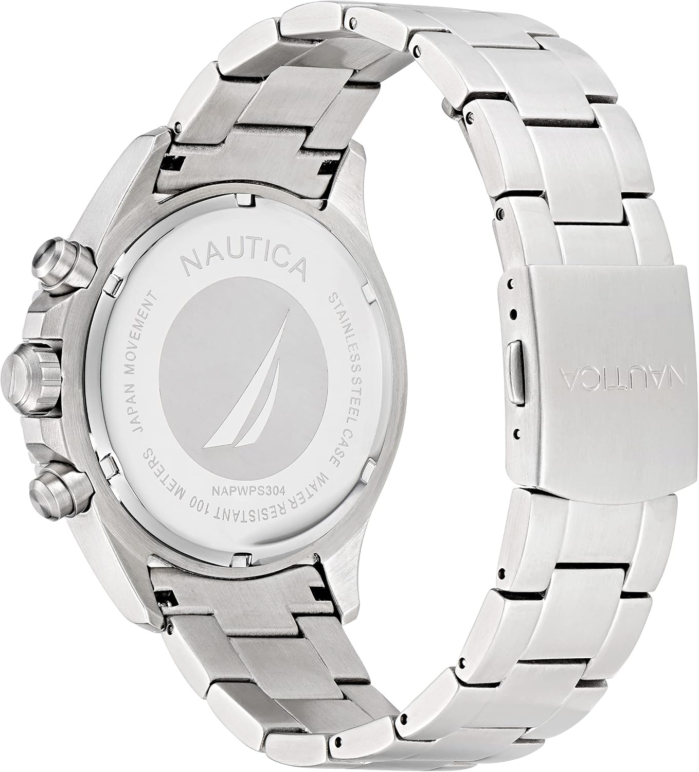 image:imageNautica Mens Westport WatchSilverBlueSilver