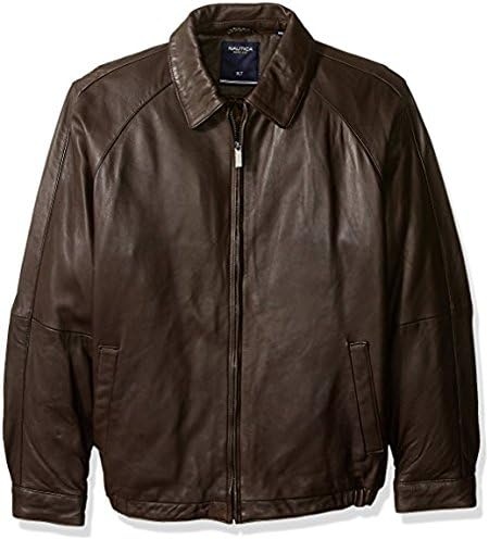 image:imageNautica Mens Wool Blend Lightweight Insulated Jacket Printed Daimond Quilted InteriorChocolate