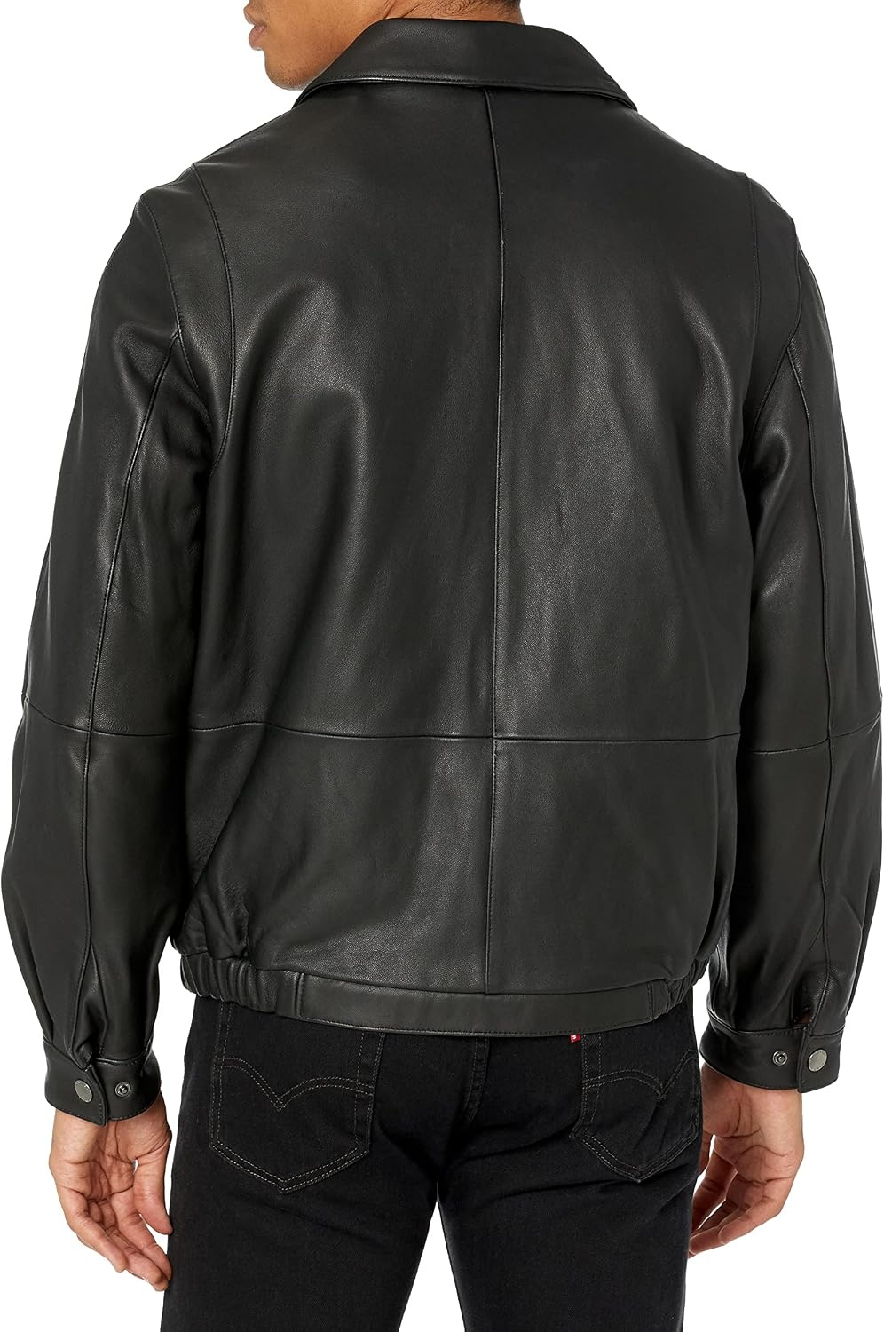 image:imageNautica Mens Wool Blend Lightweight Insulated Jacket Printed Daimond Quilted InteriorDk Blk