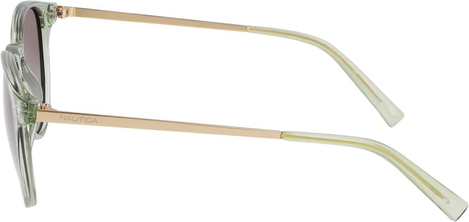 image:imageNautica N900sp Round SunglassesMint Crystal