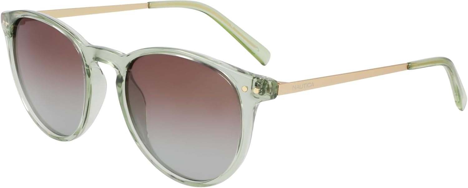 image:imageNautica N900sp Round SunglassesMint Crystal