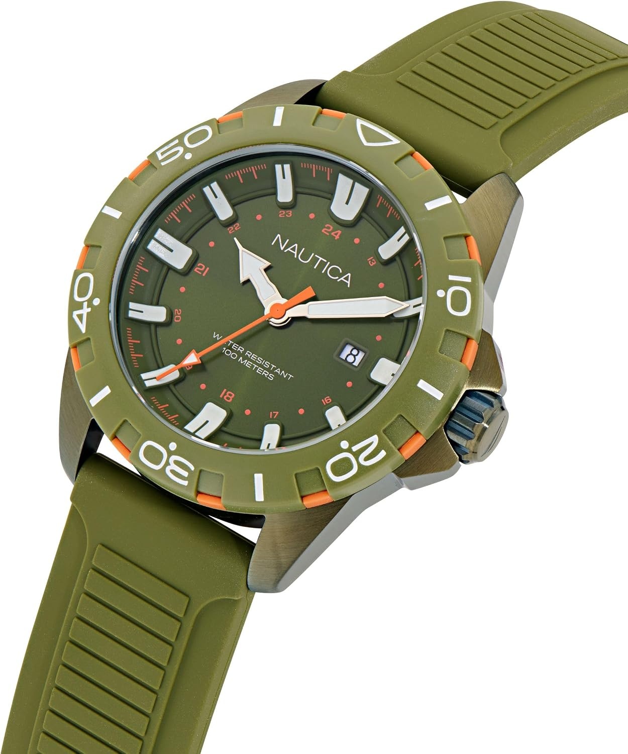 image:imageNautica NSR Silicone Strap Watch