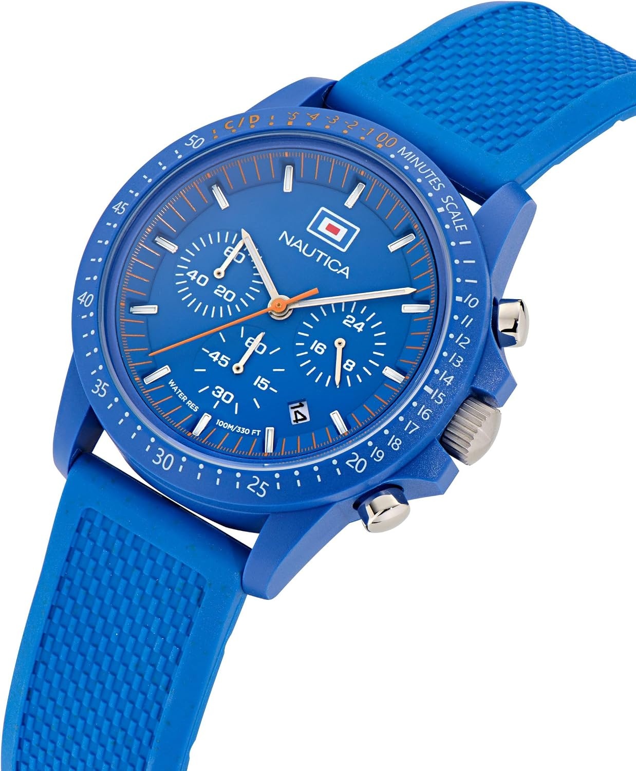 image:imageNautica One Mens WatchBlueBlue ChronoBlue