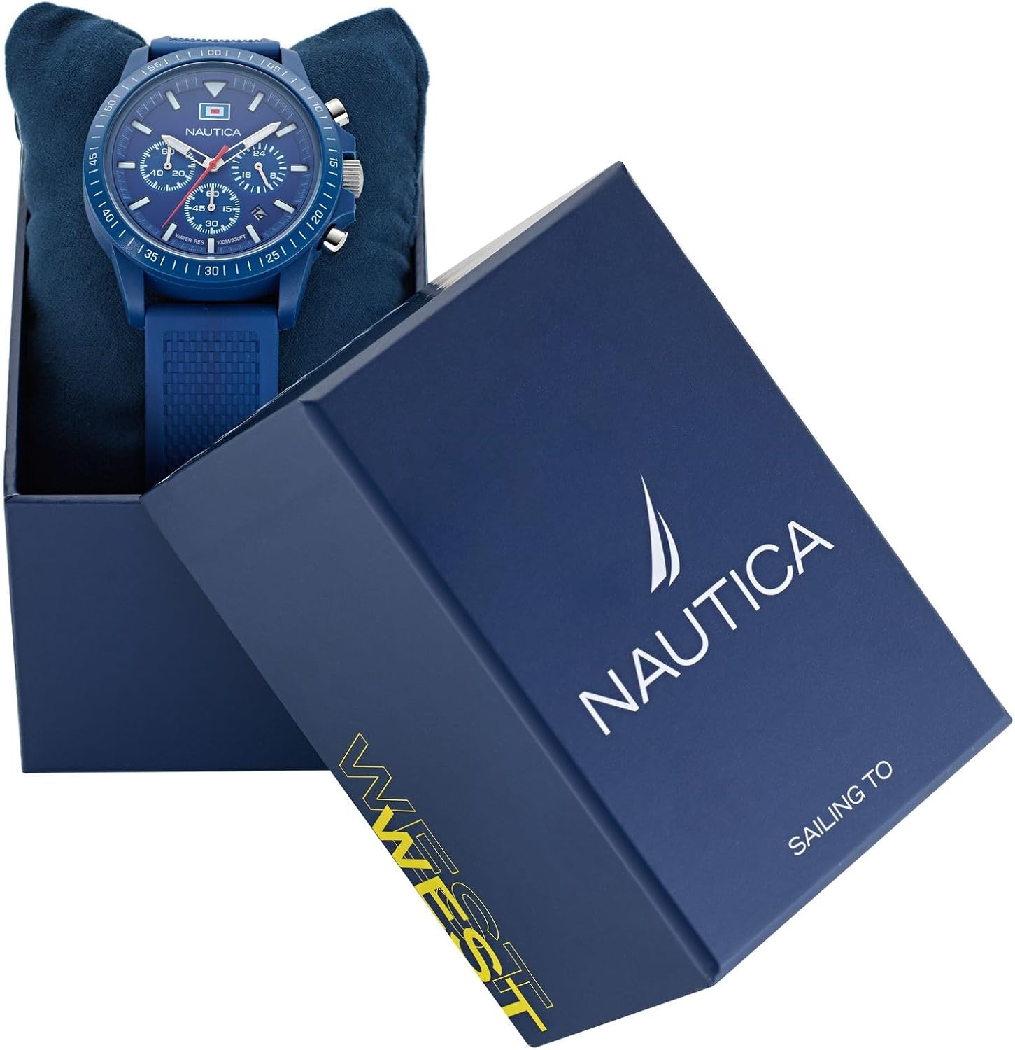 image:imageNautica One Mens WatchBlueBlueBlue