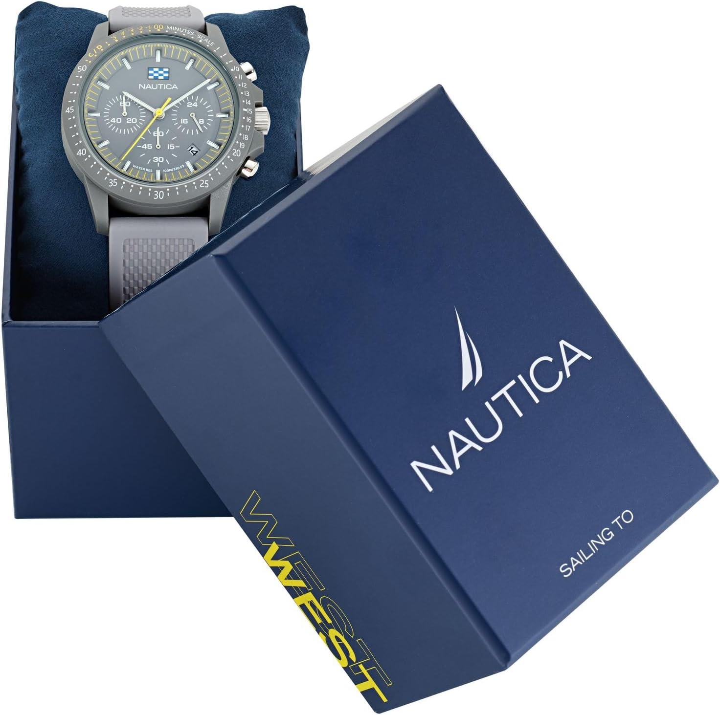 image:imageNautica One Mens WatchGrayGrayGray