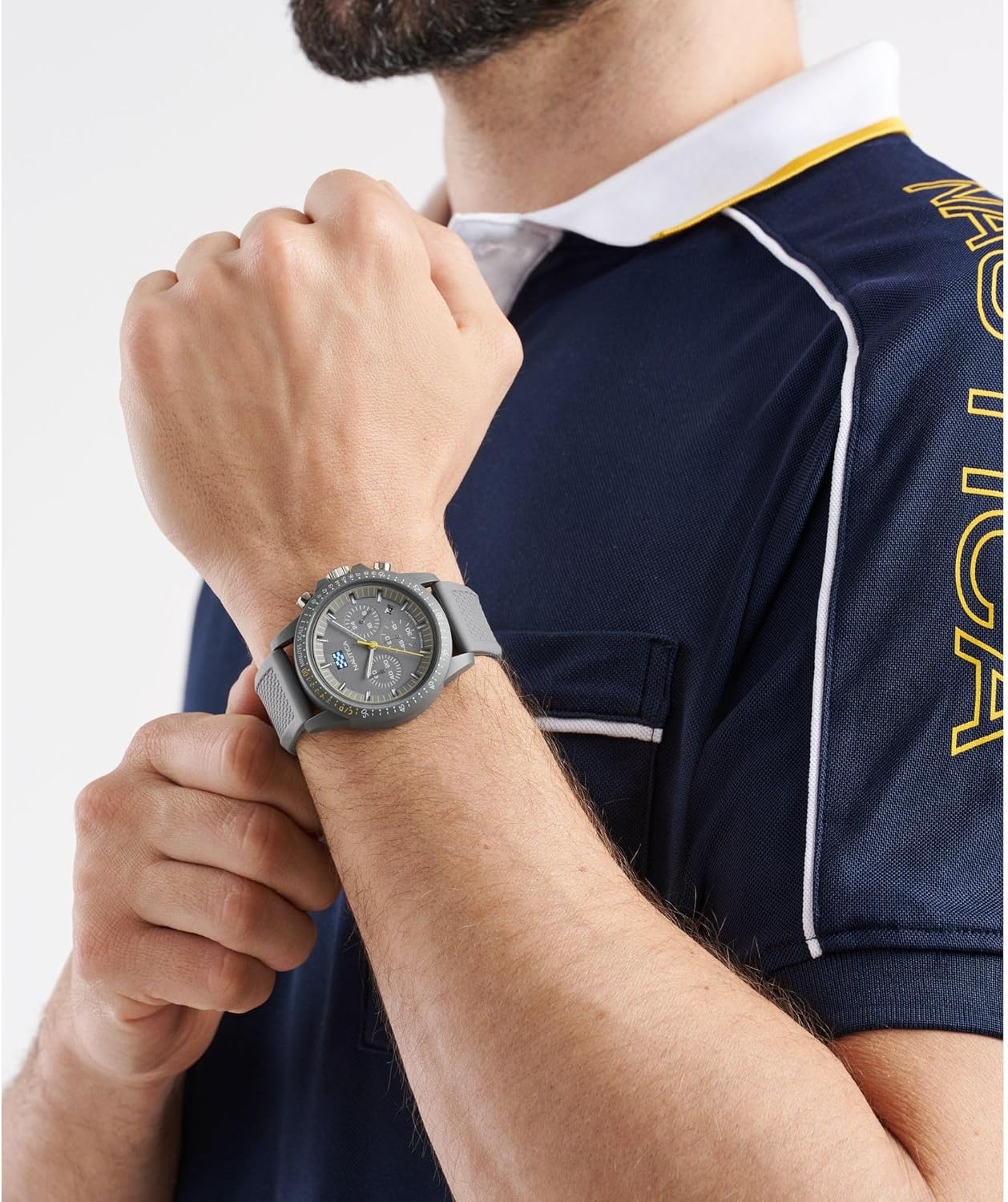 image:imageNautica One Mens WatchGrayGrayGray