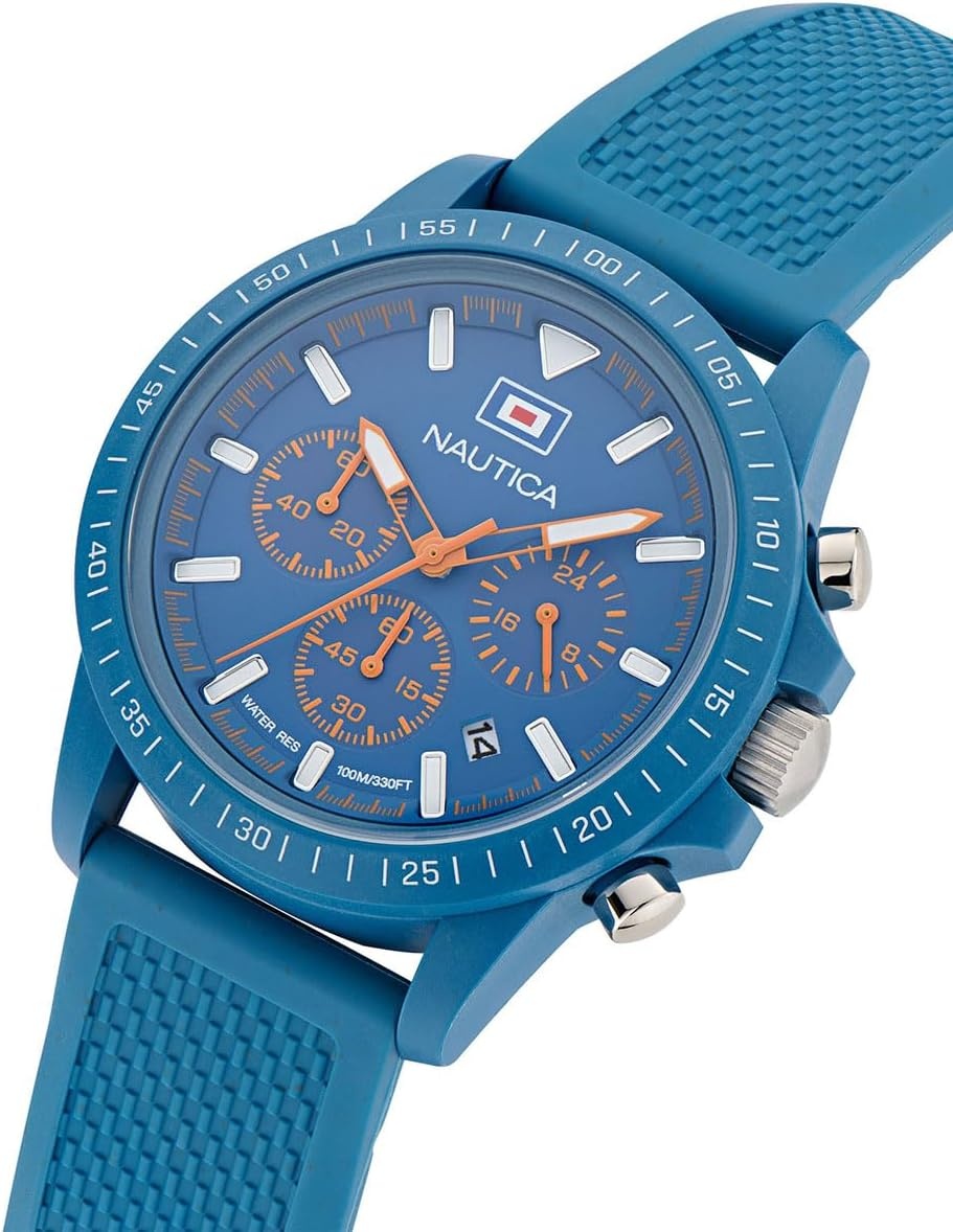 image:imageNautica One Mens WatchLight BlueLight BlueLight Blue