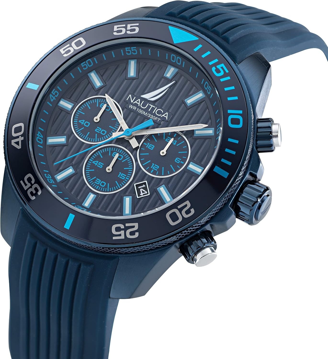 image:imageNautica One Mens WatchNavy BlueNavy BlueNavy Blue