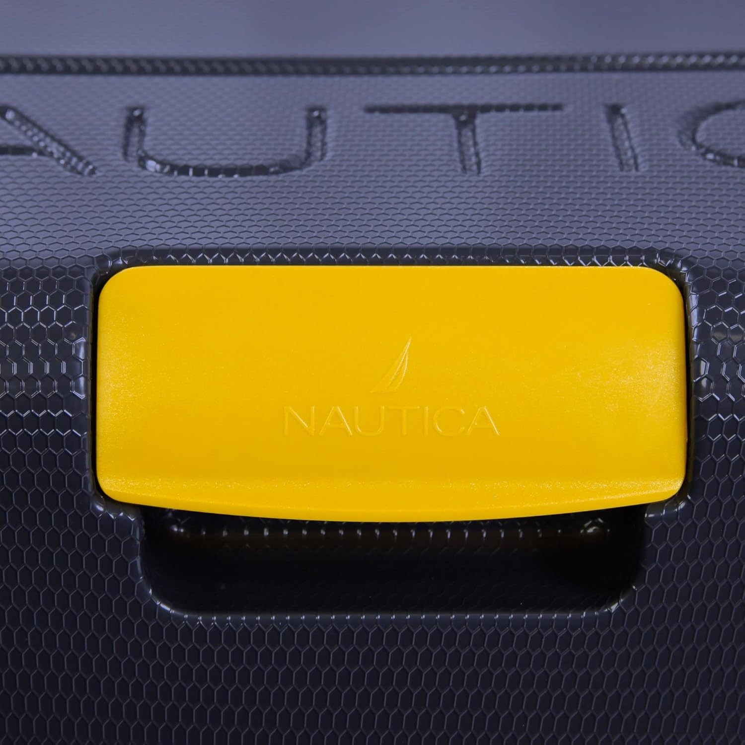 image:imageNautica Quest 29 Check In Hardside Spinner LuggageNavy Yellow