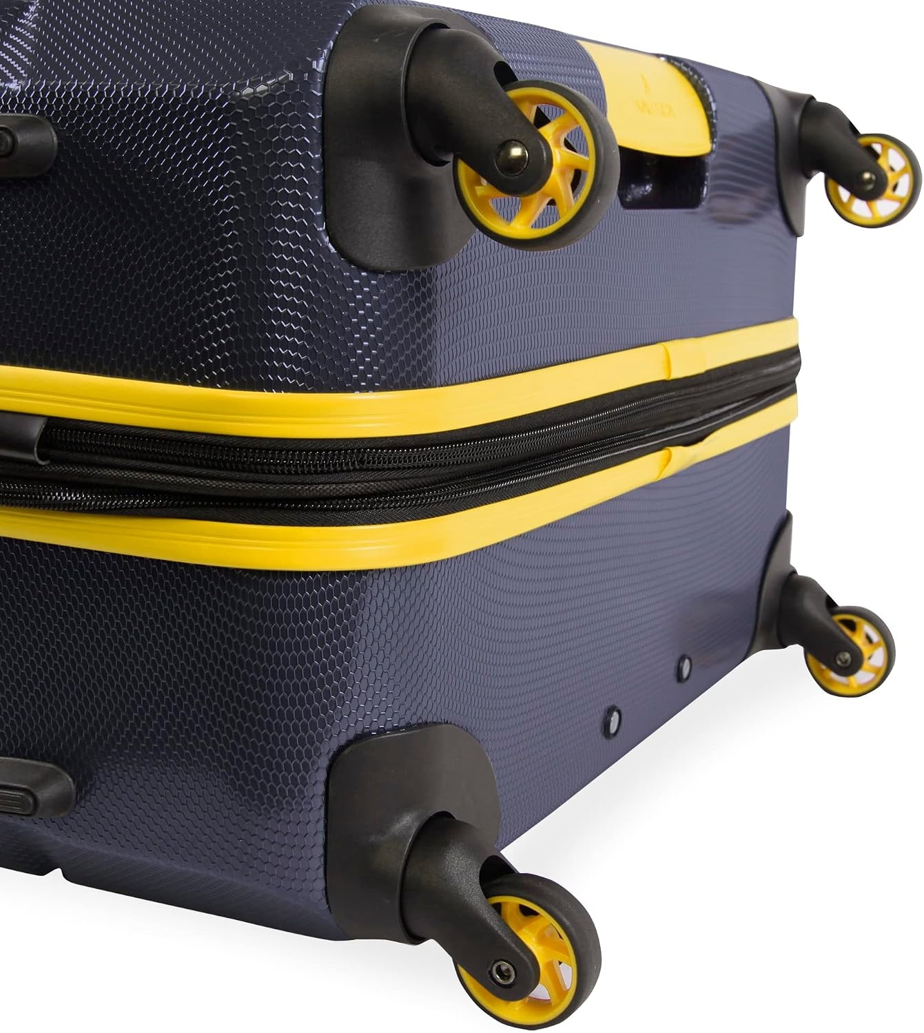 image:imageNautica Quest 29 Check In Hardside Spinner LuggageNavy Yellow