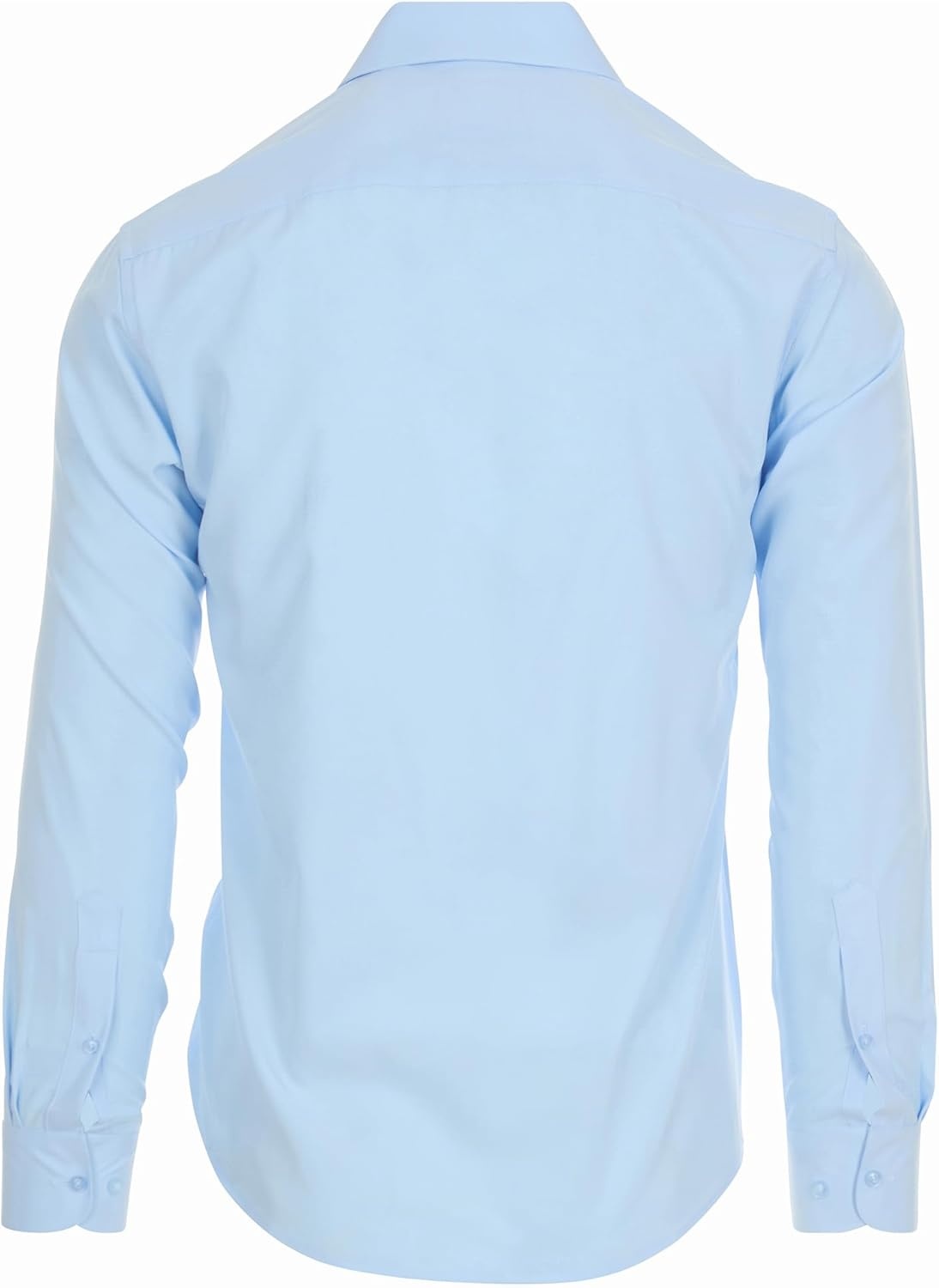 image:imageNautica Regular Fit Long Sleeve Button Down Dress Shirts for Men Wrinkle Free Long Sleeve Shirt Mens Formal 4Way StretchBlue