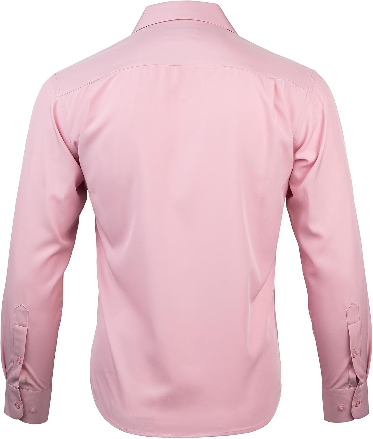 image:imageNautica Regular Fit Long Sleeve Button Down Dress Shirts for Men Wrinkle Free Long Sleeve Shirt Mens Formal 4Way StretchPink