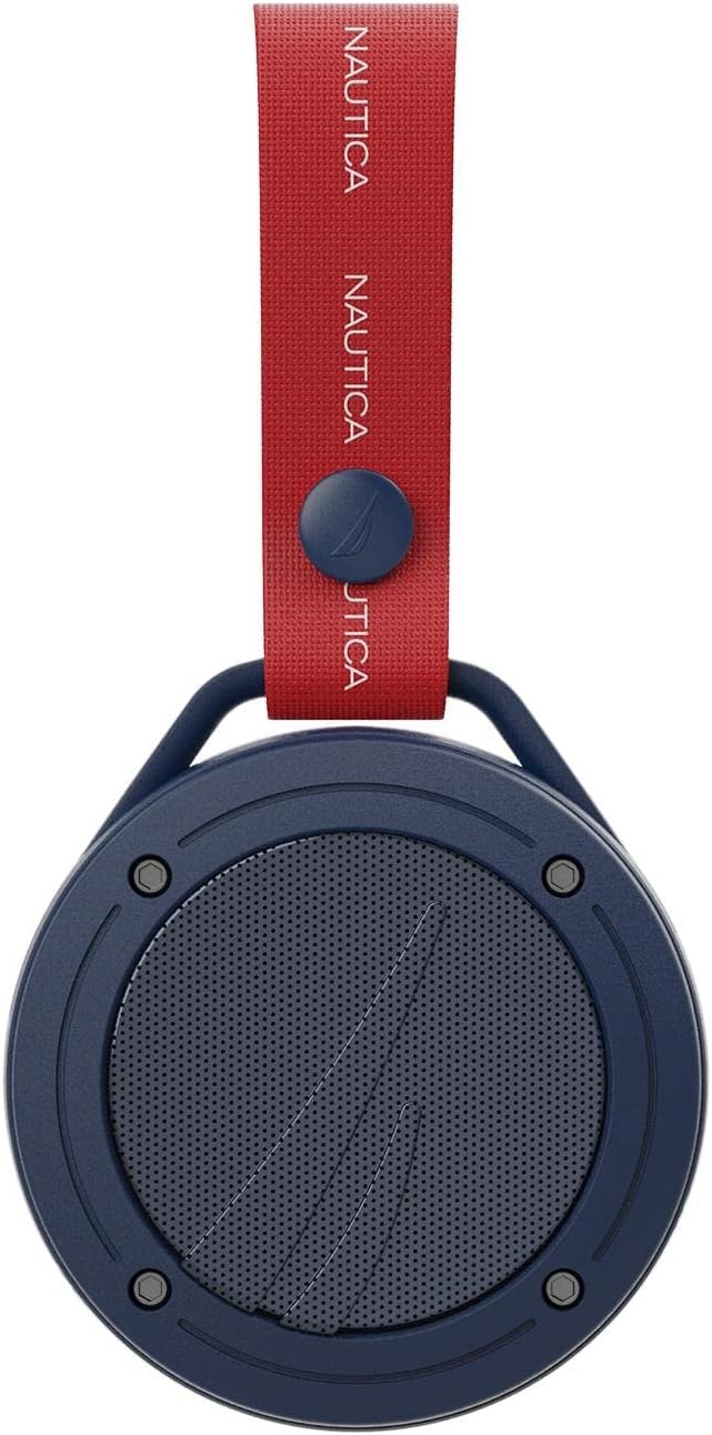 image:imageNautica S20 True Wireless Outdoor Speaker WaterResistant Bluetooth Speaker with TWS Pairing amp Carrying Strap Perfect for Camping Beach Backyard amp Travel