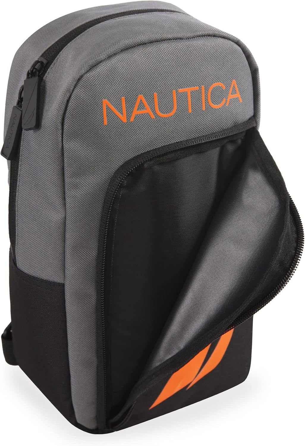 image:imageNautica Sling ShoulderBlkGreyOrange