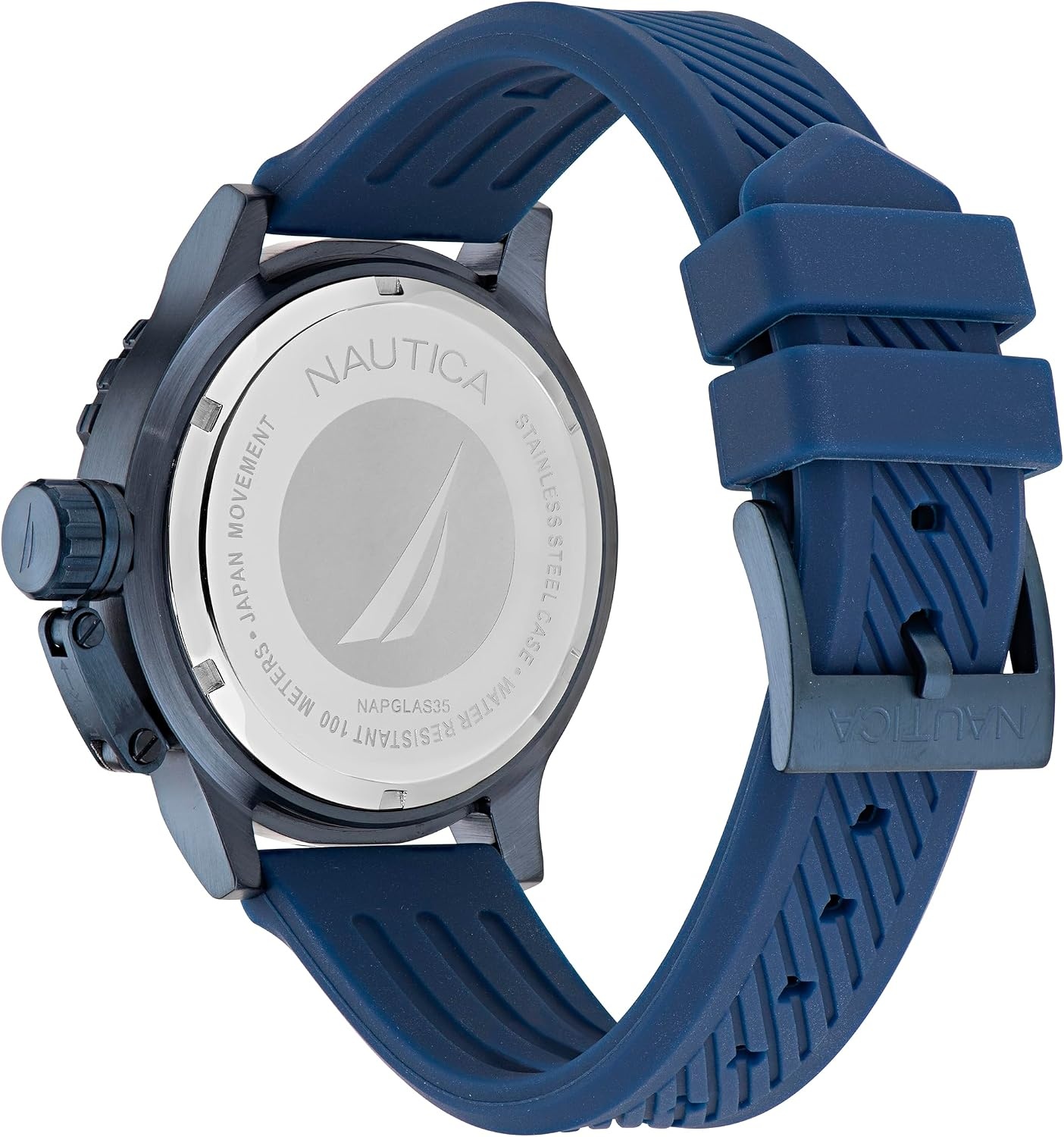 image:imageNautica Sporty Mens WatchBlueBlueBlue