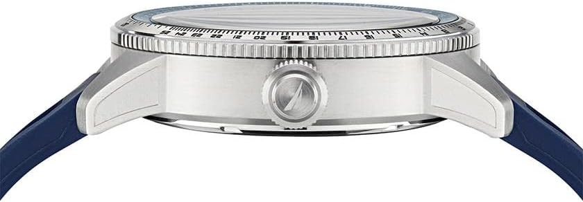 image:imageNautica Sporty Mens WatchBlueBlueSilver