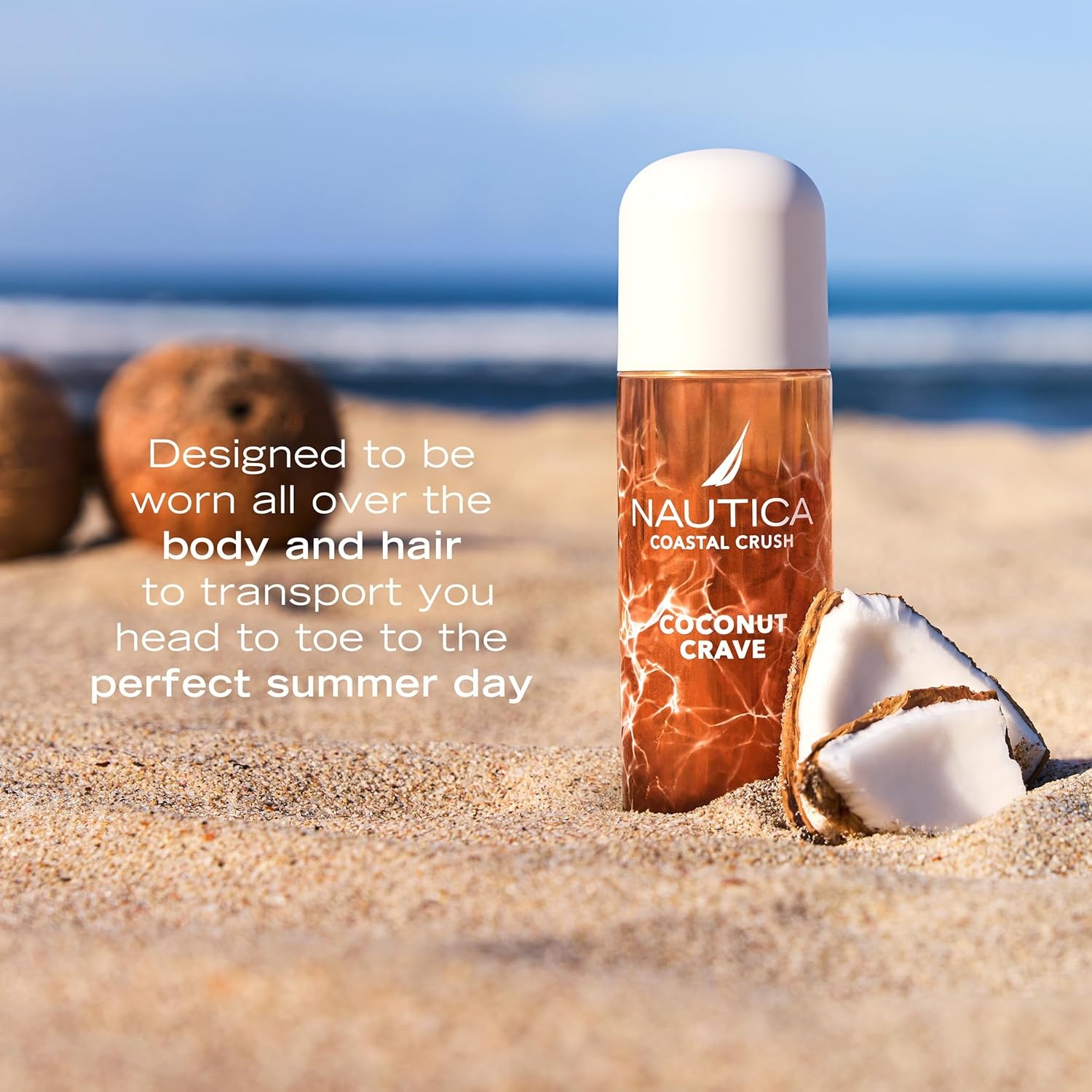 image:imageNautica Tangerine Squeeze a Citrus Gourmand Hair amp Body Mist for Women Notes of Tangerine Jasmine and Sandalwood Long Lasting 80 fl ozCoconut Crave