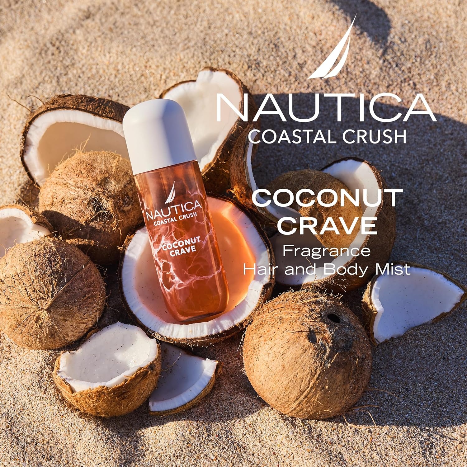 image:imageNautica Tangerine Squeeze a Citrus Gourmand Hair amp Body Mist for Women Notes of Tangerine Jasmine and Sandalwood Long Lasting 80 fl ozCoconut Crave