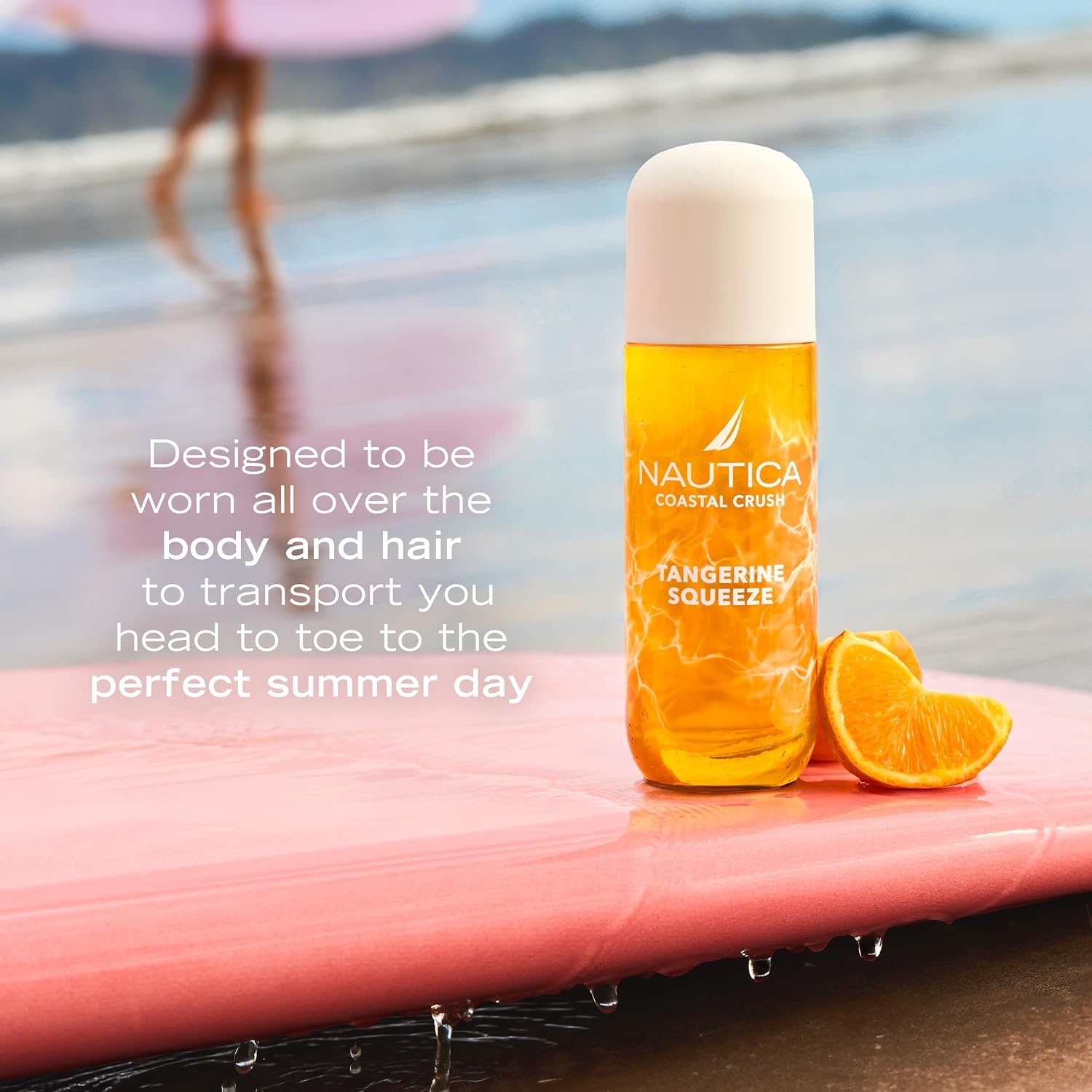 image:imageNautica Tangerine Squeeze a Citrus Gourmand Hair amp Body Mist for Women Notes of Tangerine Jasmine and Sandalwood Long Lasting 80 fl ozTangerine Squeeze