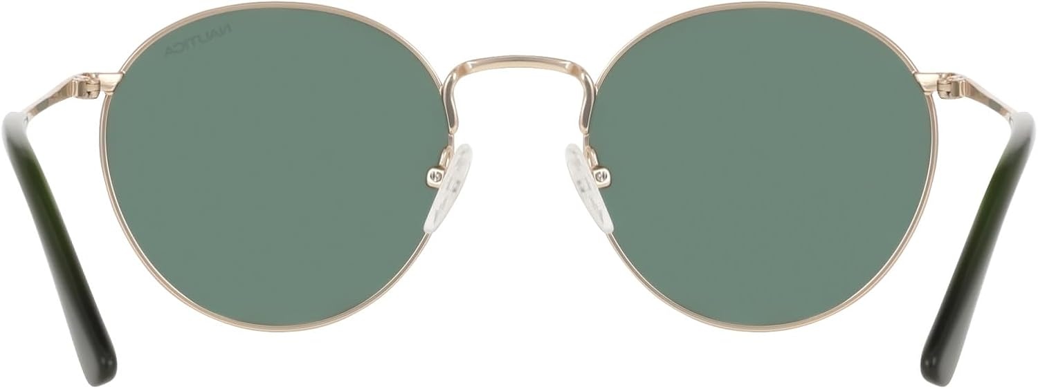 image:imageNautica Unisex N110sp Round SunglassesGold
