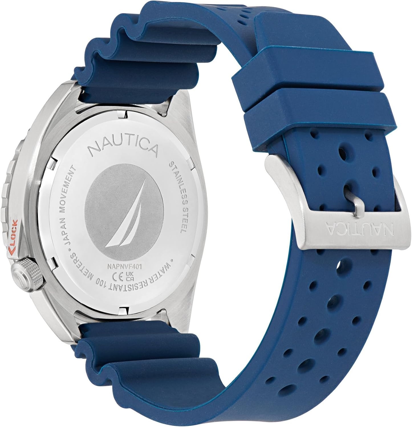 image:imageNautica Vintage Silicone Strap Watch