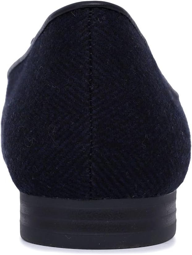 image:imageNautica Woman Flat Loafers Luxury Designer Penny Shoes Slip On Ballet Comfortable Everyday Moccasins for Work Office OutdoorBlack Navy