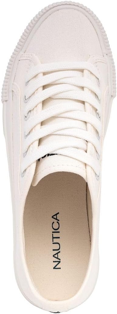 image:imageNautica Women Fashion Sneaker LaceUp Tennis Casual Shoes for LadiesBelladawnwhite