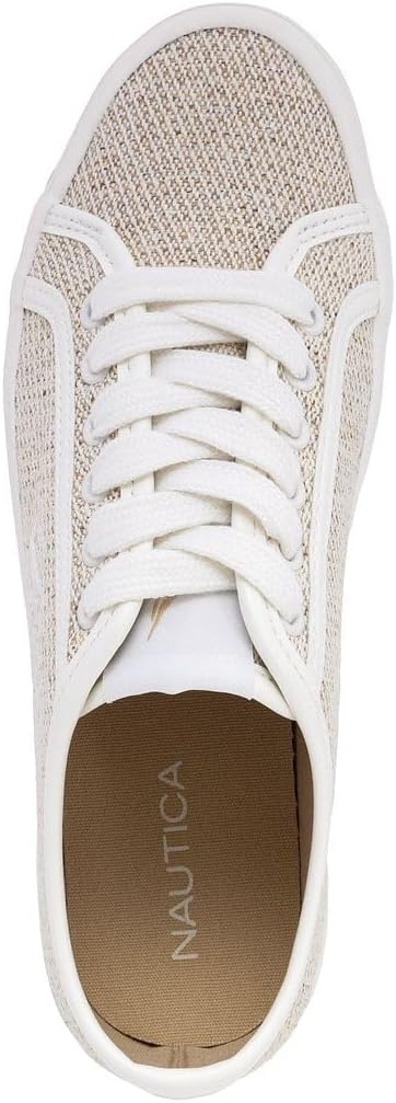 image:imageNautica Women Fashion Sneaker LaceUp Tennis Casual Shoes for LadiesLight Sand