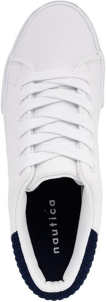 image:imageNautica Women Fashion Sneaker LaceUp Tennis Casual Shoes for LadiesVincawhite Navy