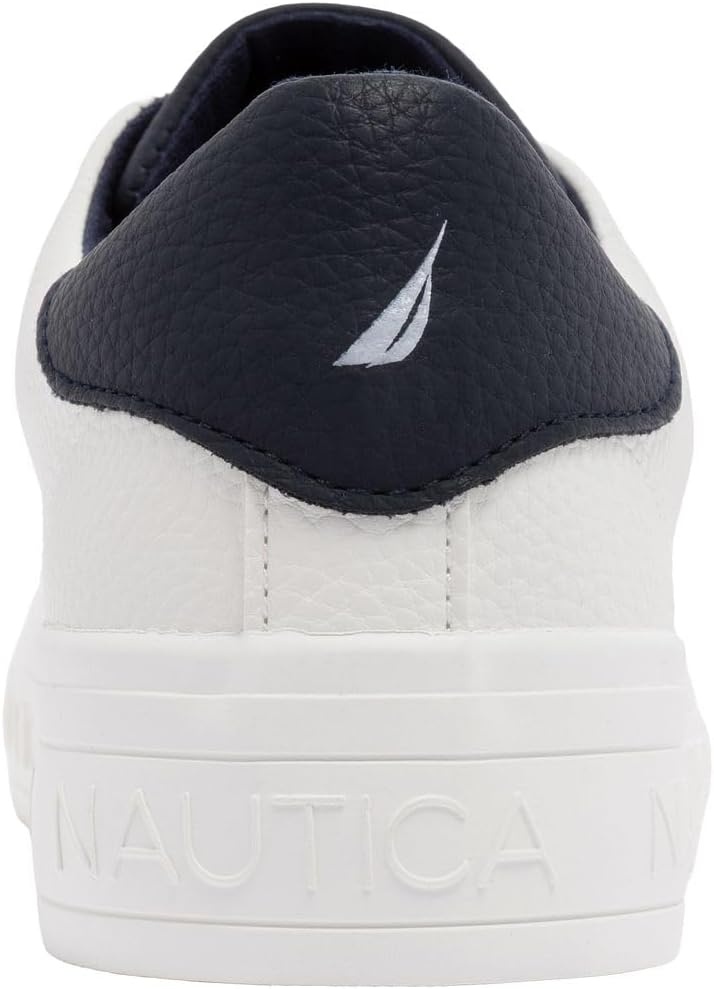 image:imageNautica Women Fashion Sneaker LaceUp Tennis Casual Shoes for LadiesWhite Navykildate