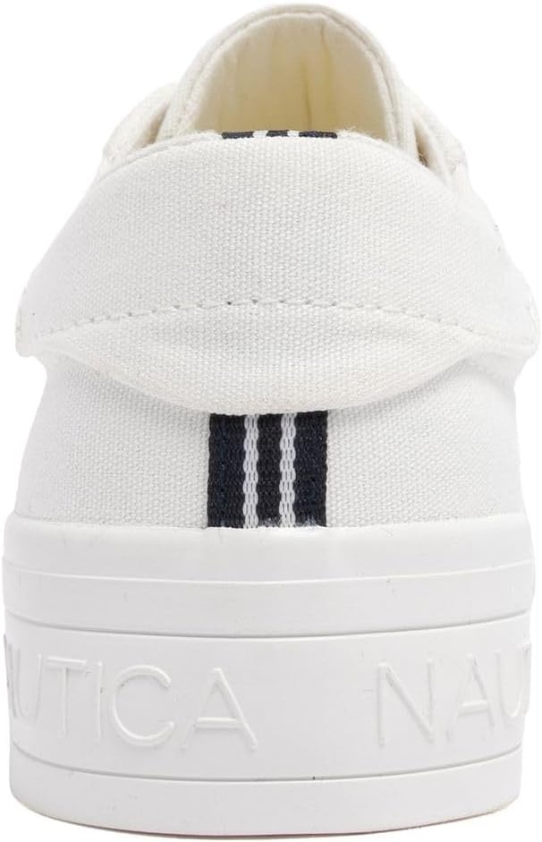 image:imageNautica Women Fashion Sneaker LaceUp Tennis Casual Shoes for LadiesWhite Sunshine