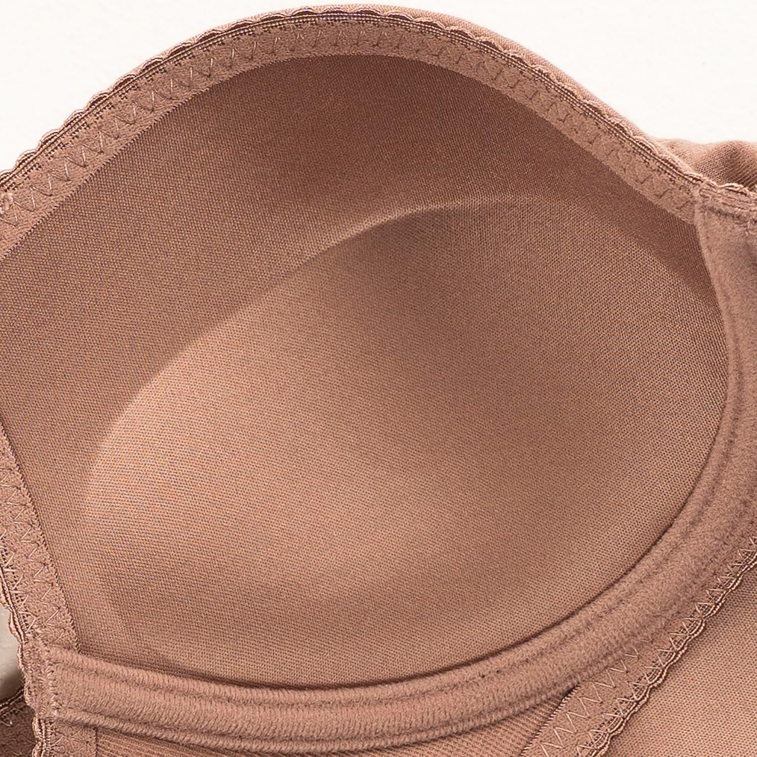 image:imageNautica Womens 3Pack Bras Cotton Blend Light Lift Everyday TShirt Bra SetMd Heather GreyLight MochaWhite