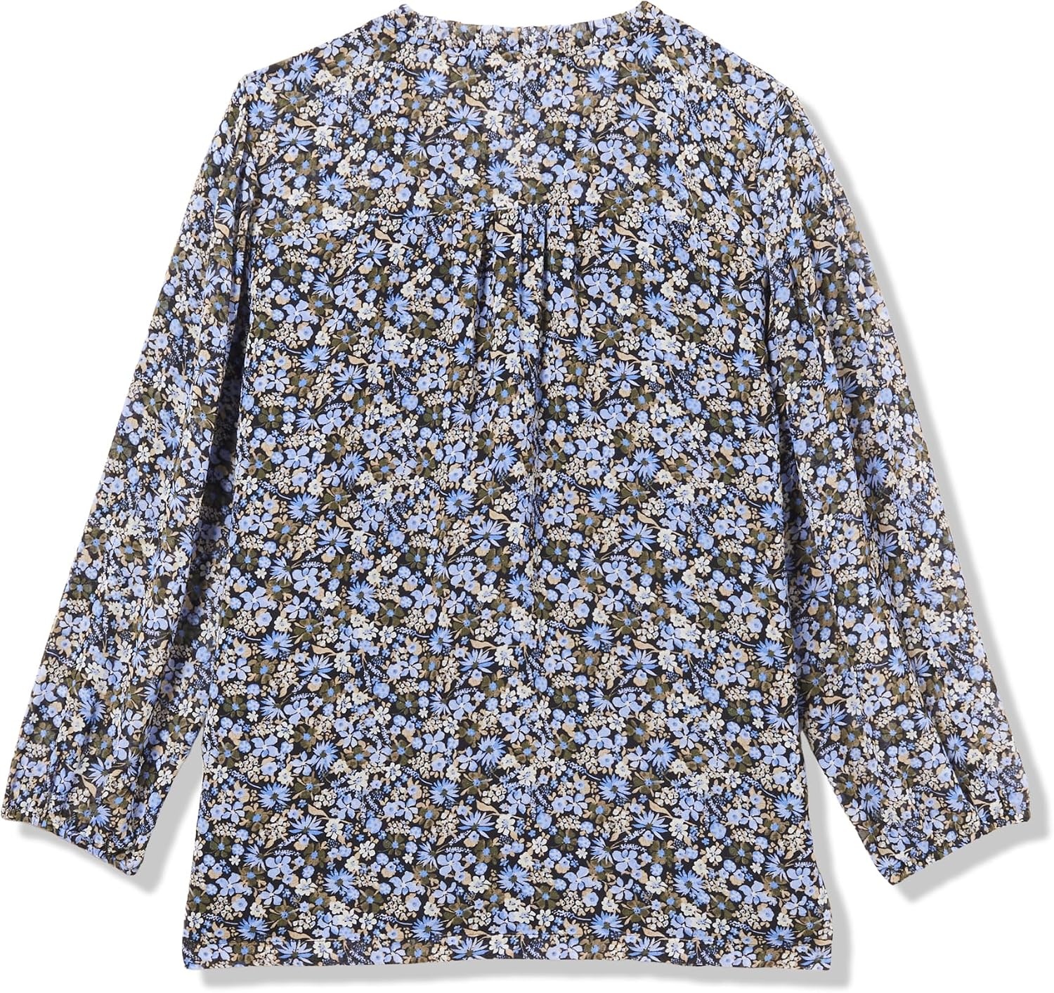 image:imageNautica Womens 5Button Short Sleeve Breathable 100 Cotton Polo ShirtFrench Blue Multi