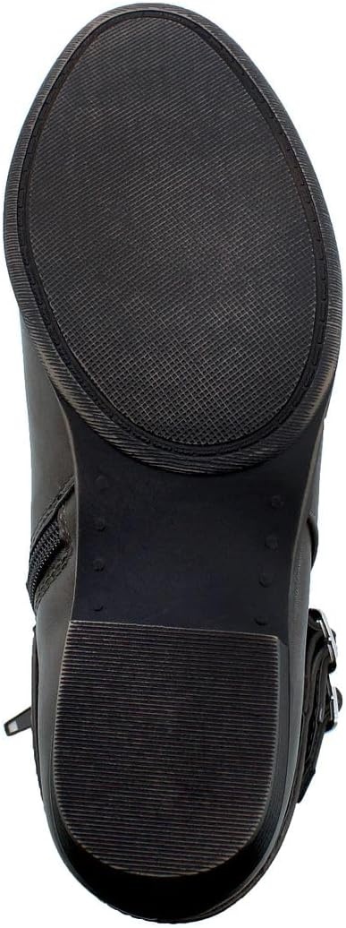 image:imageNautica Womens Ankle Boot with Side Zipper Stylish Dress Boot for Women Featuring a Low Heel Chic Design and Versatile Sizing The Perfect Ankle Bootie for Dressy and Casual Occasions AlaraCharcoalstrap