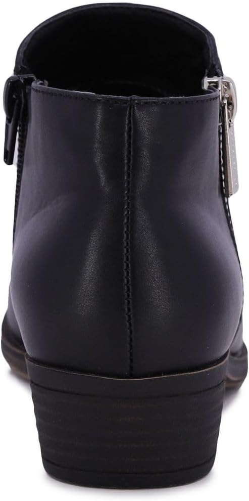 image:imageNautica Womens Ankle Boot with Side Zipper Stylish Dress Boot for Women Featuring a Low Heel Chic Design and Versatile Sizing The Perfect Ankle Bootie for Dressy and Casual Occasions AlaraBlack