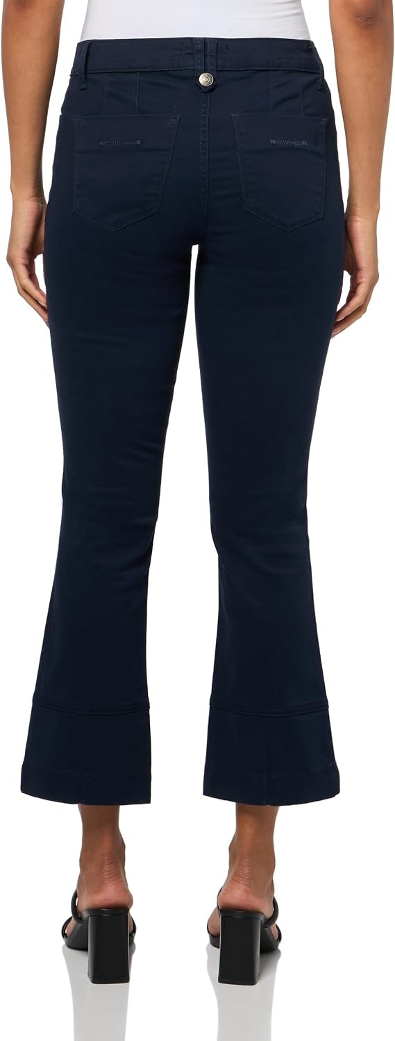 image:imageNautica Womens Ankle Length Stretch Demi Boot PantNight Sky