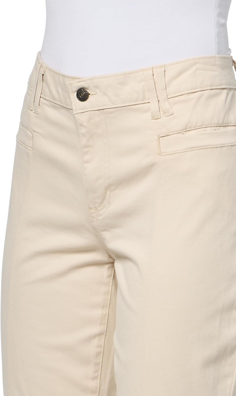 image:imageNautica Womens Ankle Length Stretch Demi Boot PantWhite Swan