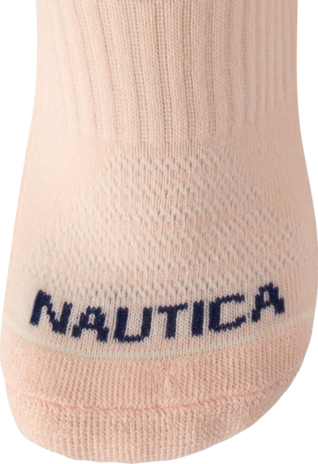 image:imageNautica Womens Ankle Socks 12 Pack Breathable Mesh Cushioned Low Cut Socks for Women Gym Athletic Womens Socks 410Pink Assorted