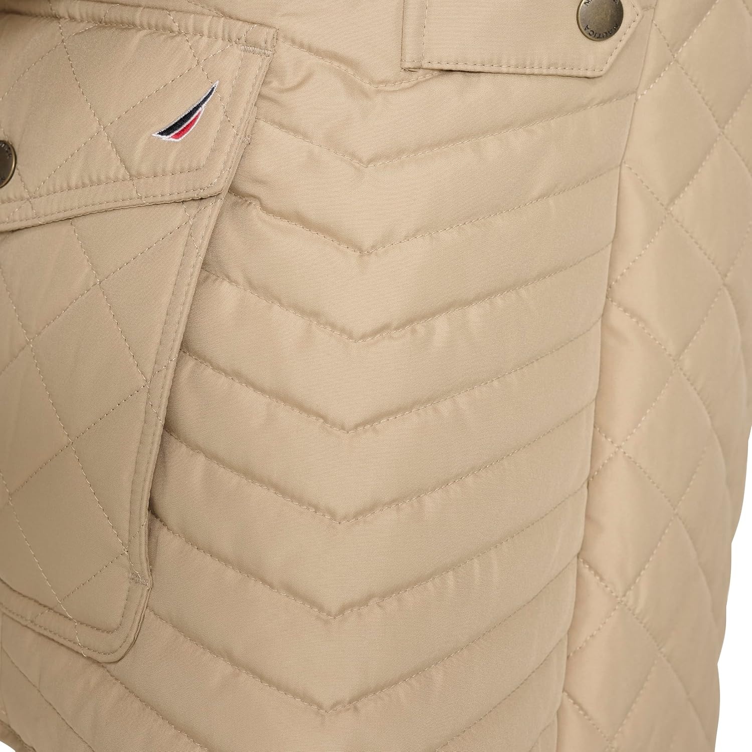 image:imageNautica Womens Barn Outerwear Quilted JacketRope