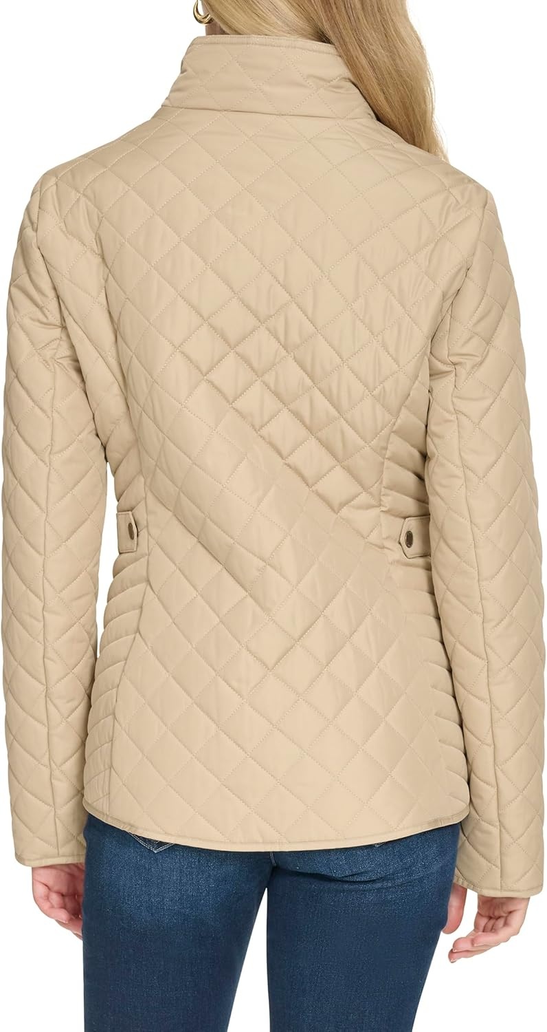 image:imageNautica Womens Barn Outerwear Quilted JacketRope