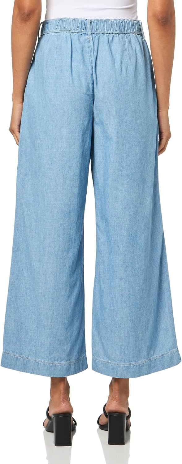 image:imageNautica Womens Button Pocket Wide Leg Sailor JeansLucia Wash