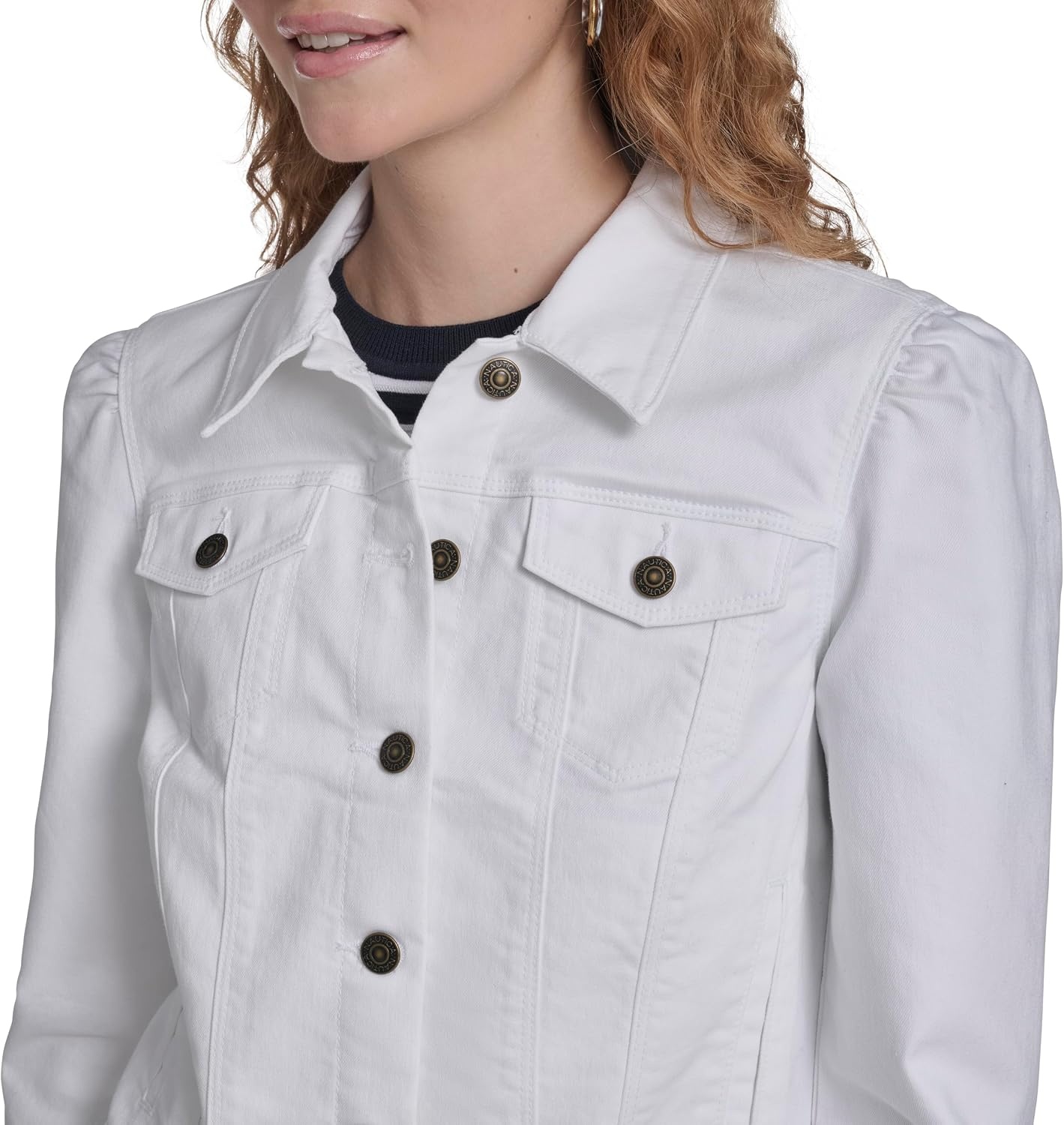 image:imageNautica Womens Denim Jean JacketPhoebe Wash